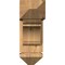 Ekena Millwork Olympic Arts and Crafts Smooth Bracket w/ Offset Brace, Western Red Cedar, 7 1/2"W x 20"D x 20"H BKT0806X20X20OLY03SWR - alternate 3